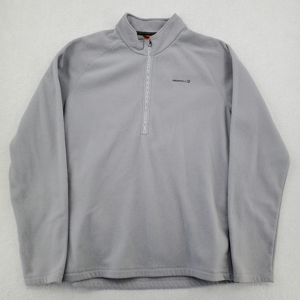 Merrell Fleece Sweater 1/2 Zip Size Medium